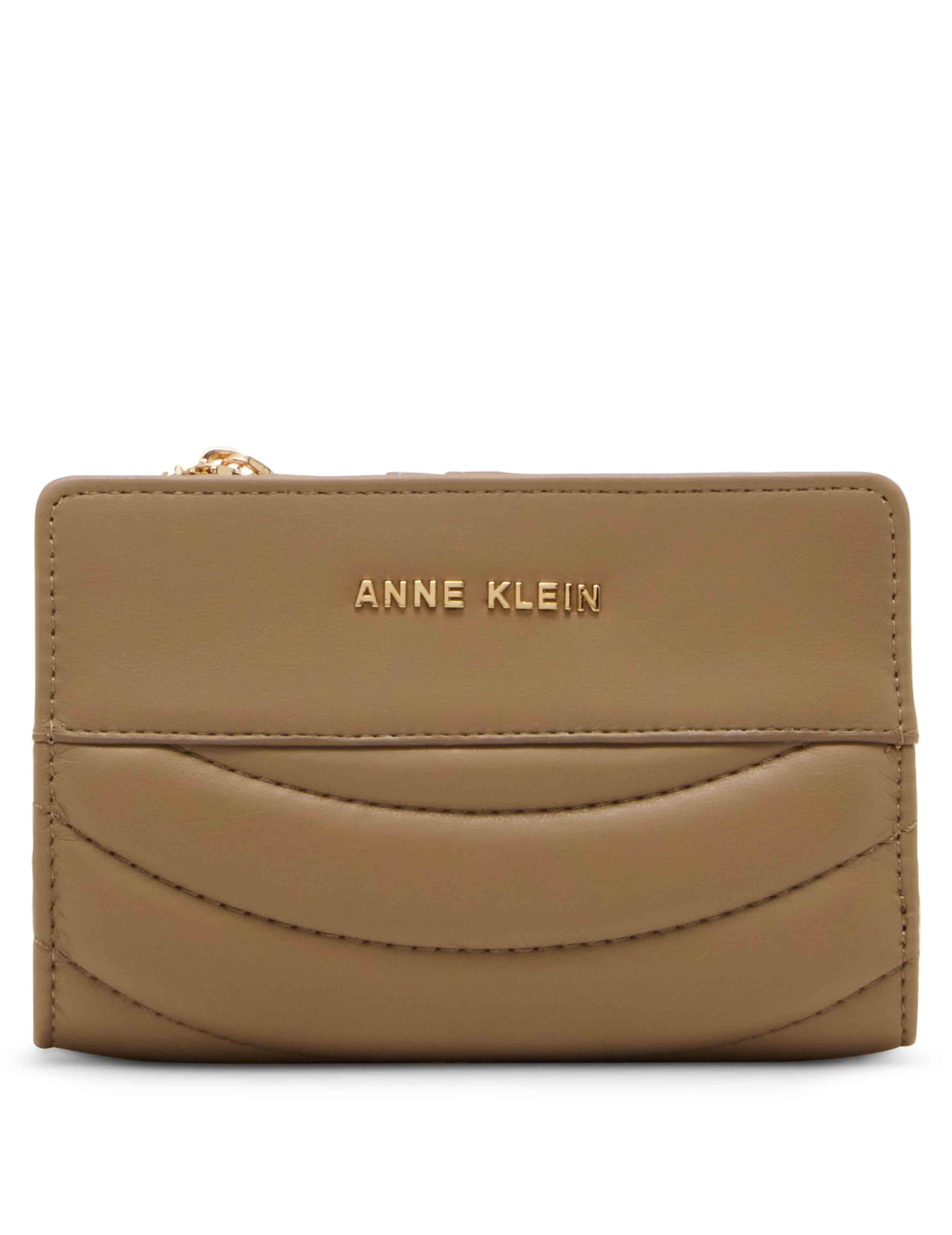 Anne Klein 2 Piece Gift Set with Flap Crossbody and Bifold Wallet
