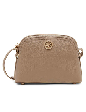 Anne Klein Truffle Dome Crossbody With Detachable Card Case