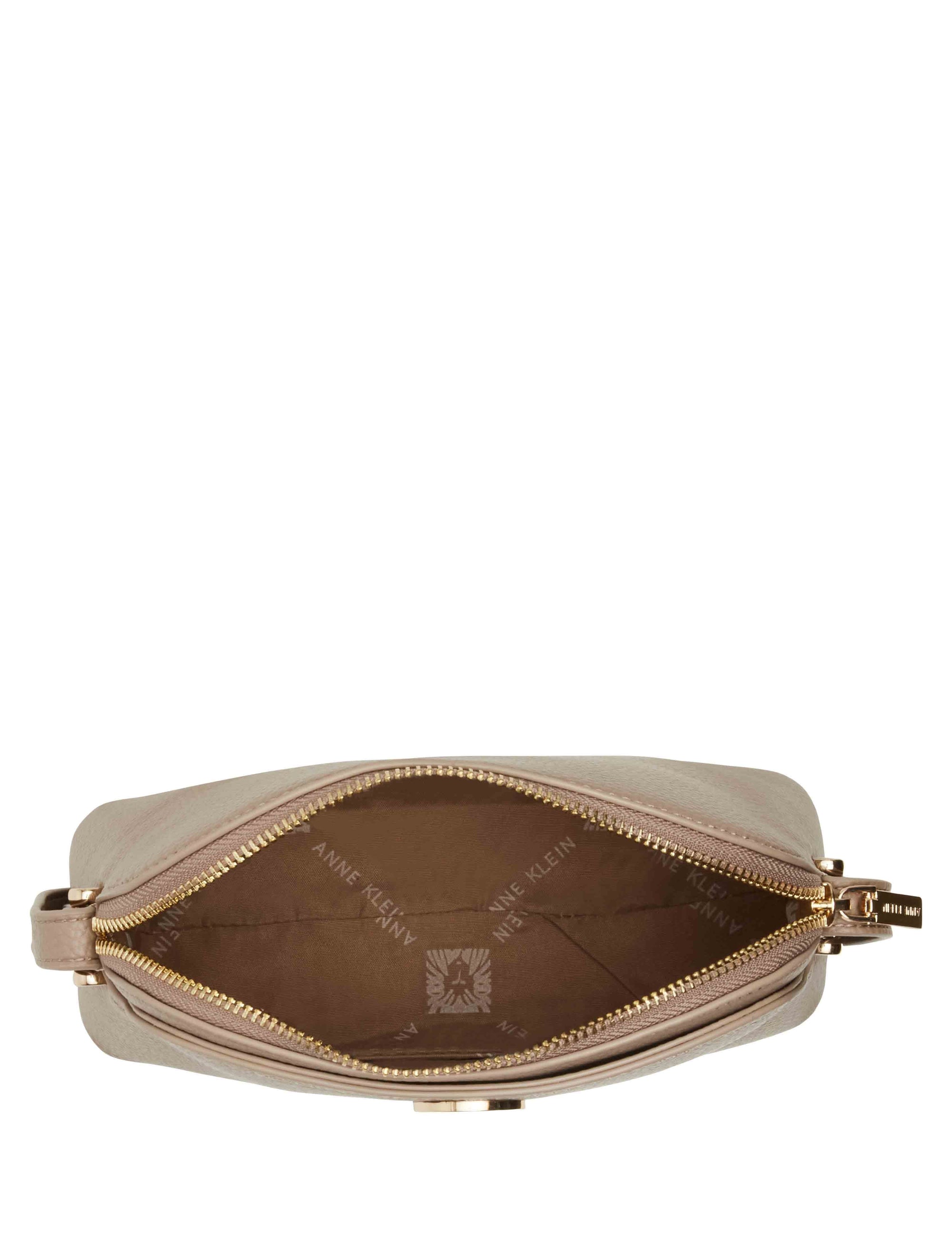 Anne Klein Dome Crossbody With Detachable Card Case