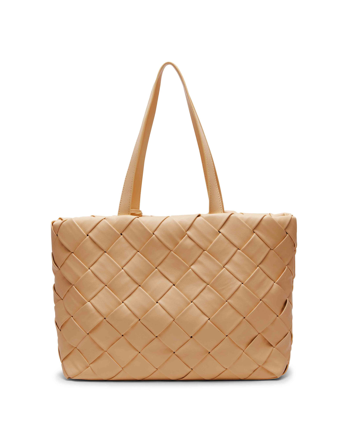 Anne Klein  Smooth Woven Tote With Pouch