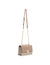 Anne Klein  Convertible Flap Shoulder Bag In Tonal Tile Lion Logo