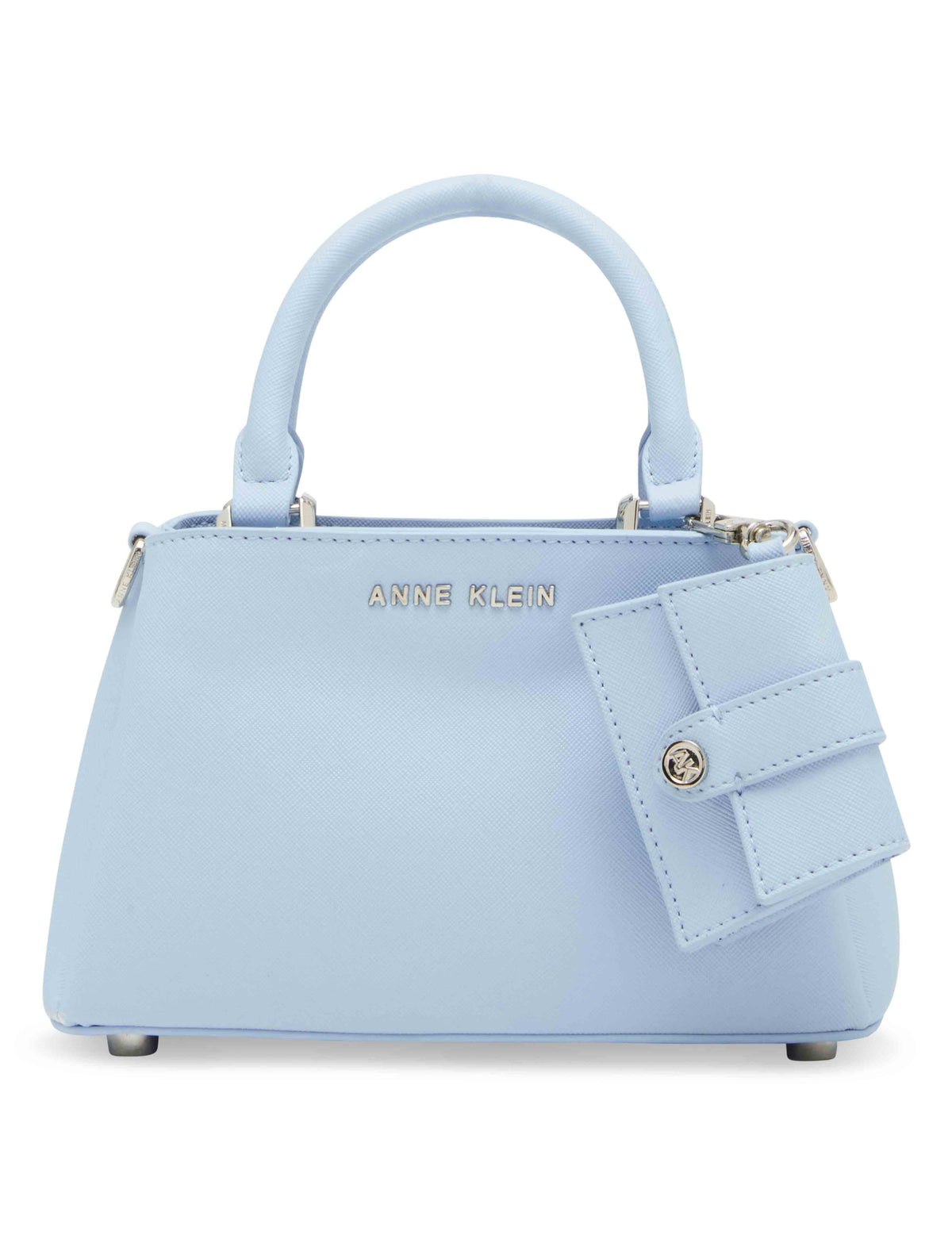 Anne Klein Cloud Blue Mini Triple Compartment Crossbody