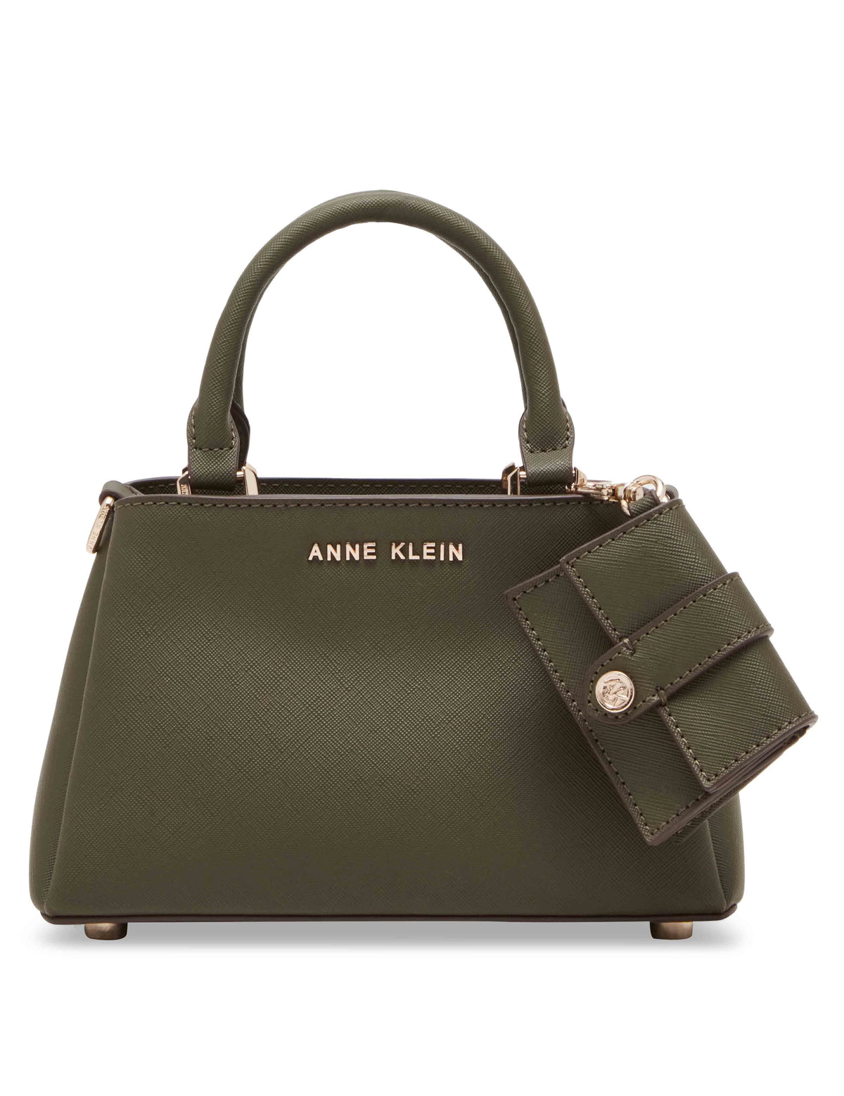 Anne Klein Olive Mini Triple Compartment Crossbody