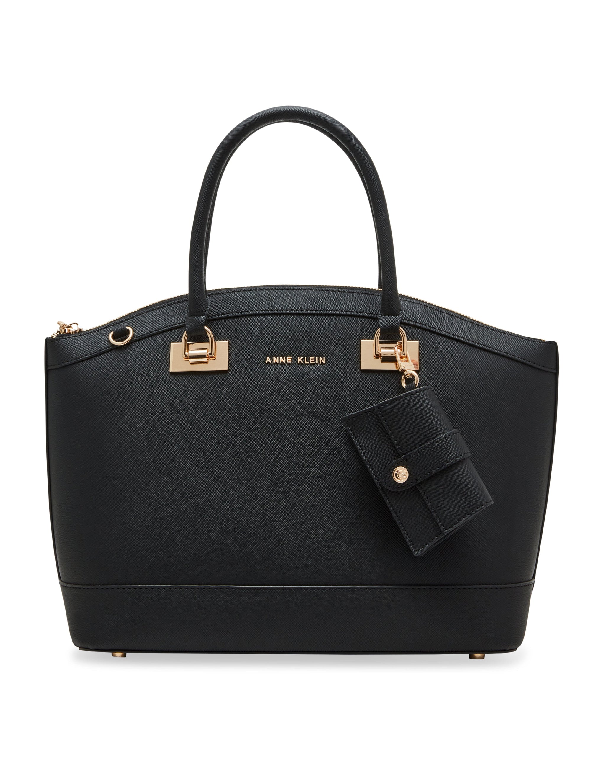 Dome Satchel Anne Klein Purse Brown Large Dome Anne Klein Bags For