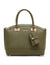 Anne Klein Olive New Recruits Remixed Convertible Dome Satchel