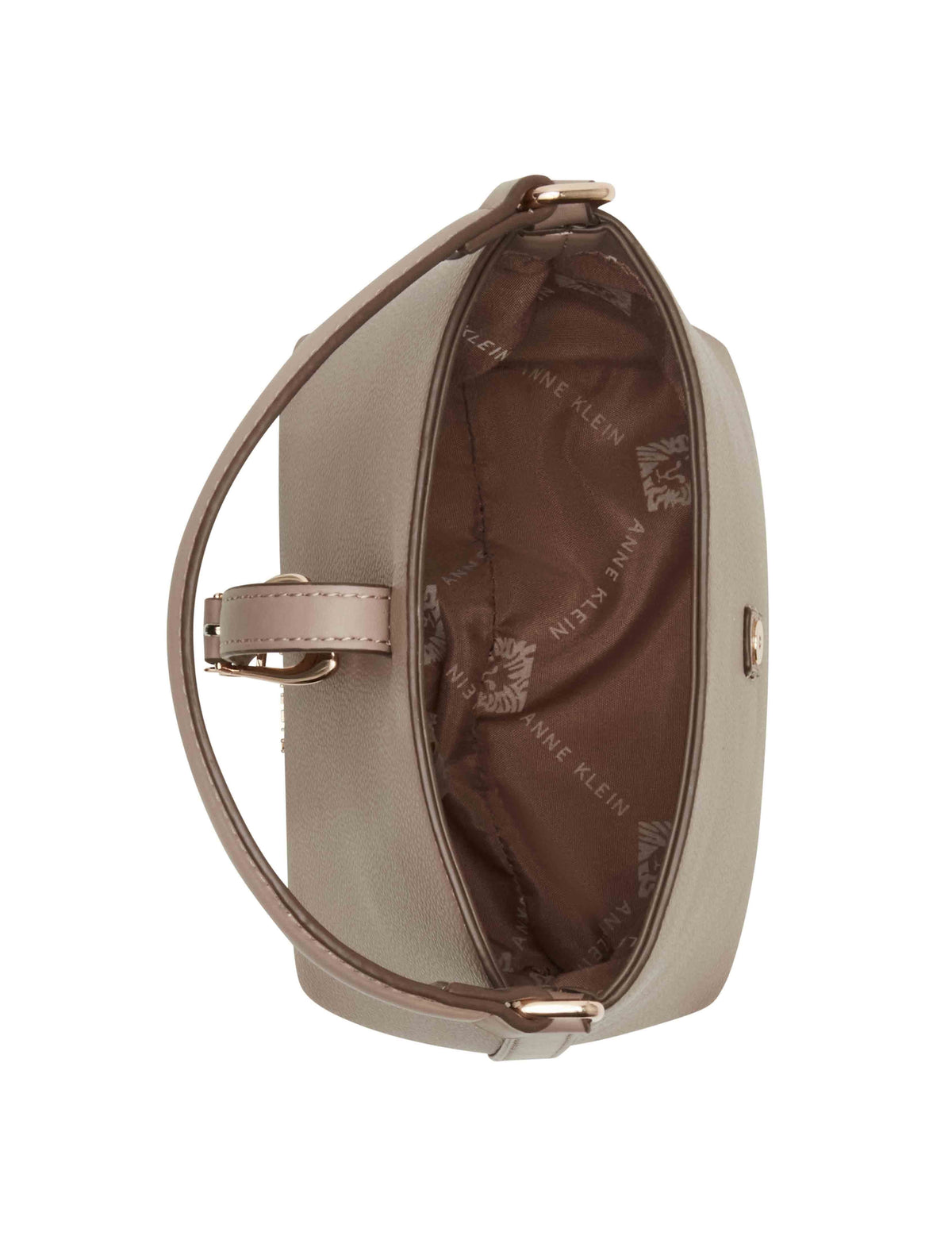 Anne Klein  Sculpted Buckle Bucket Bag