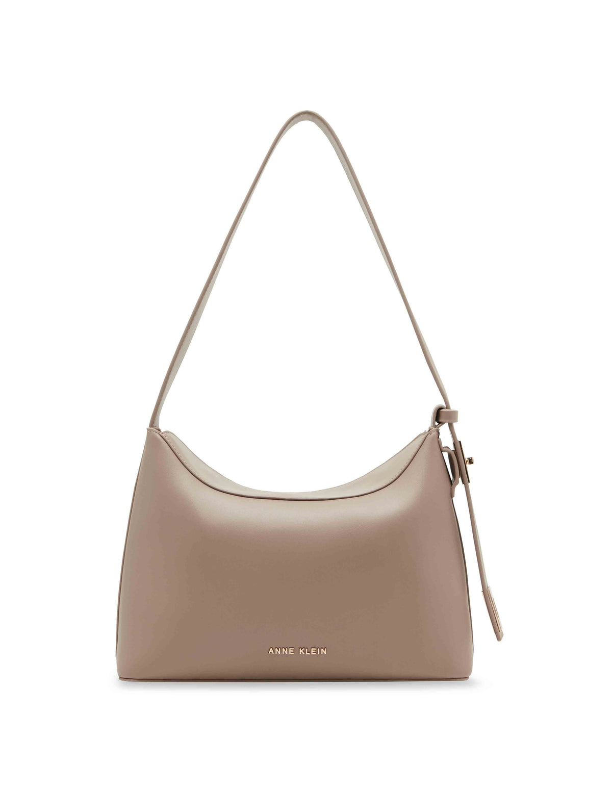 Anne Klein  Fold Over Shoulder Bag With Enamel Turn Lock