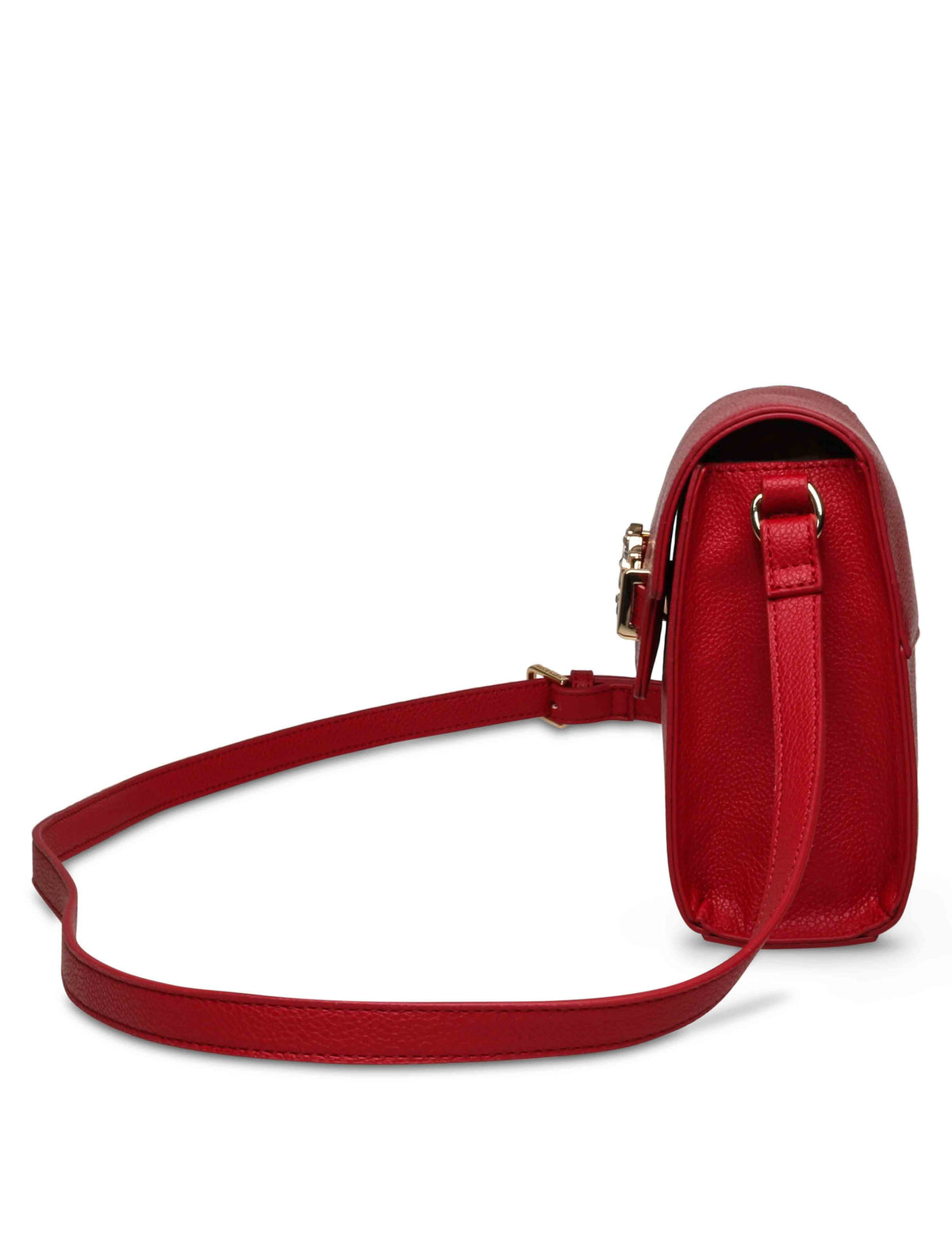 Anne Klein  Squared Flap Crossbody With Embellished Horse Bit Detailing