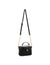 Ruched Top Handle Train Case With Detachable Crossbody Strap Handbags Madden - Handbags