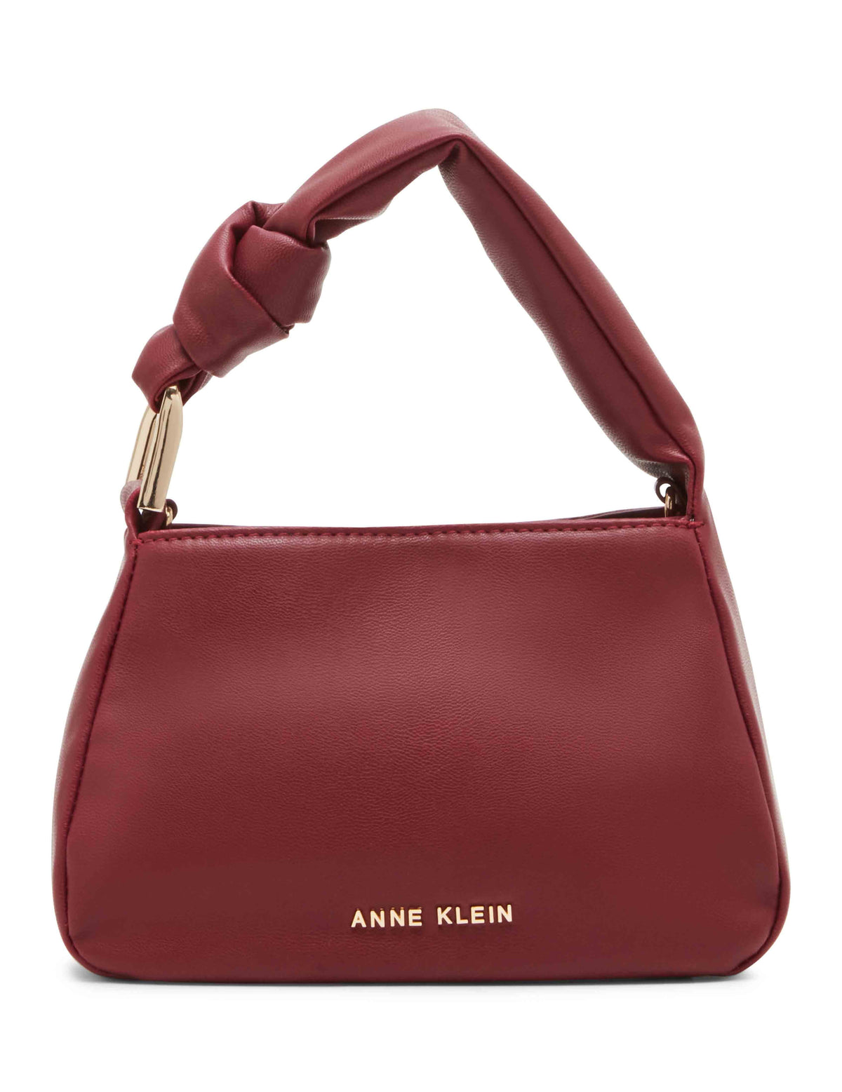 Anne Klein Bordeaux Mini Soft Knot Crossbody