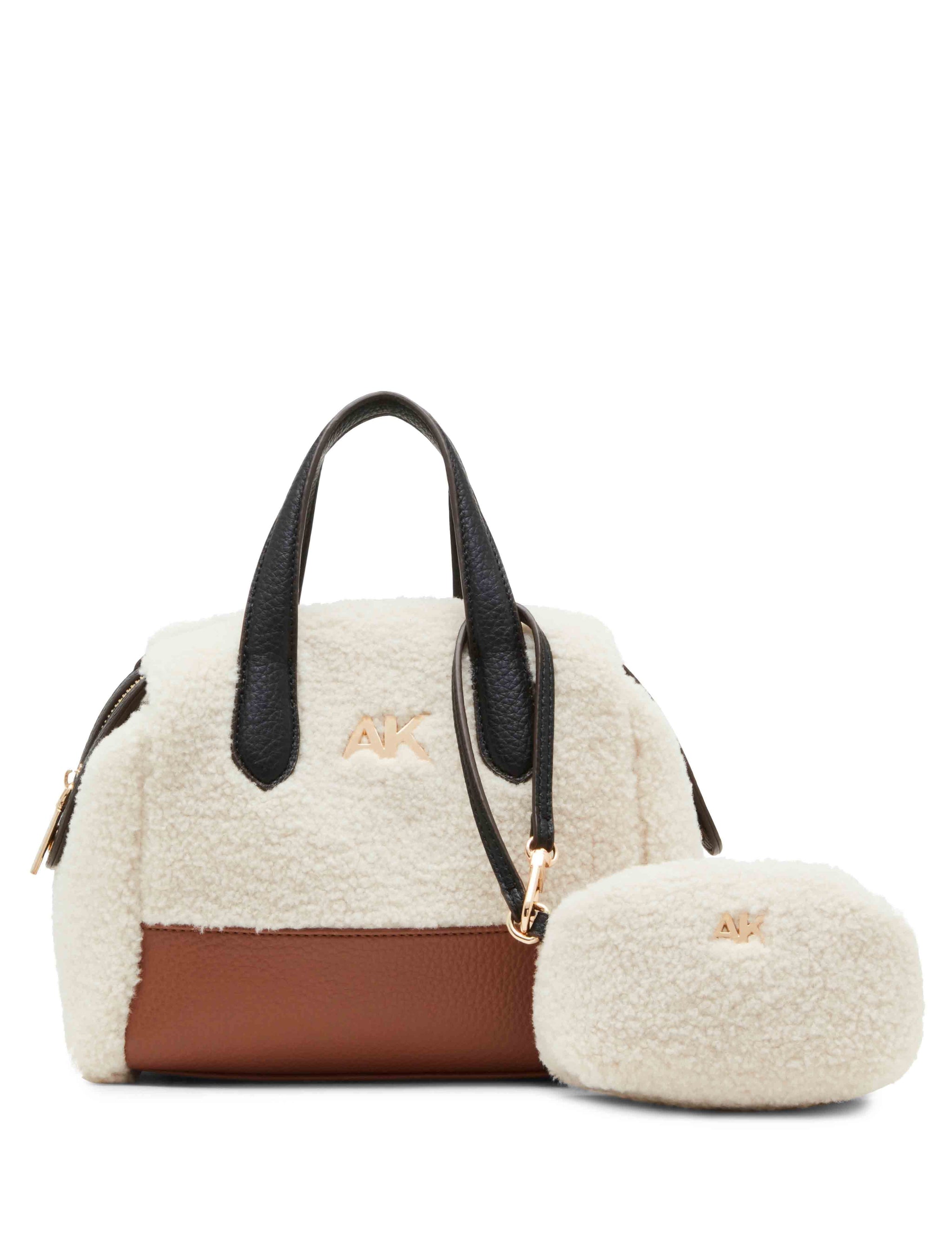 Sherpa Mini Satchel With Mini Pouch Anne Klein - Main Image