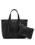 Anne Klein Black Mini Tote With Pouch And Tassel