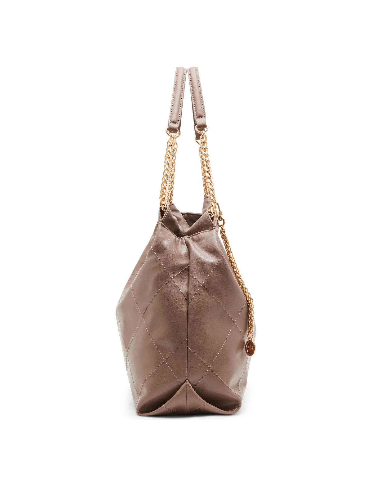 Anne Klein  Soft stitched quilted hobo with chain strap