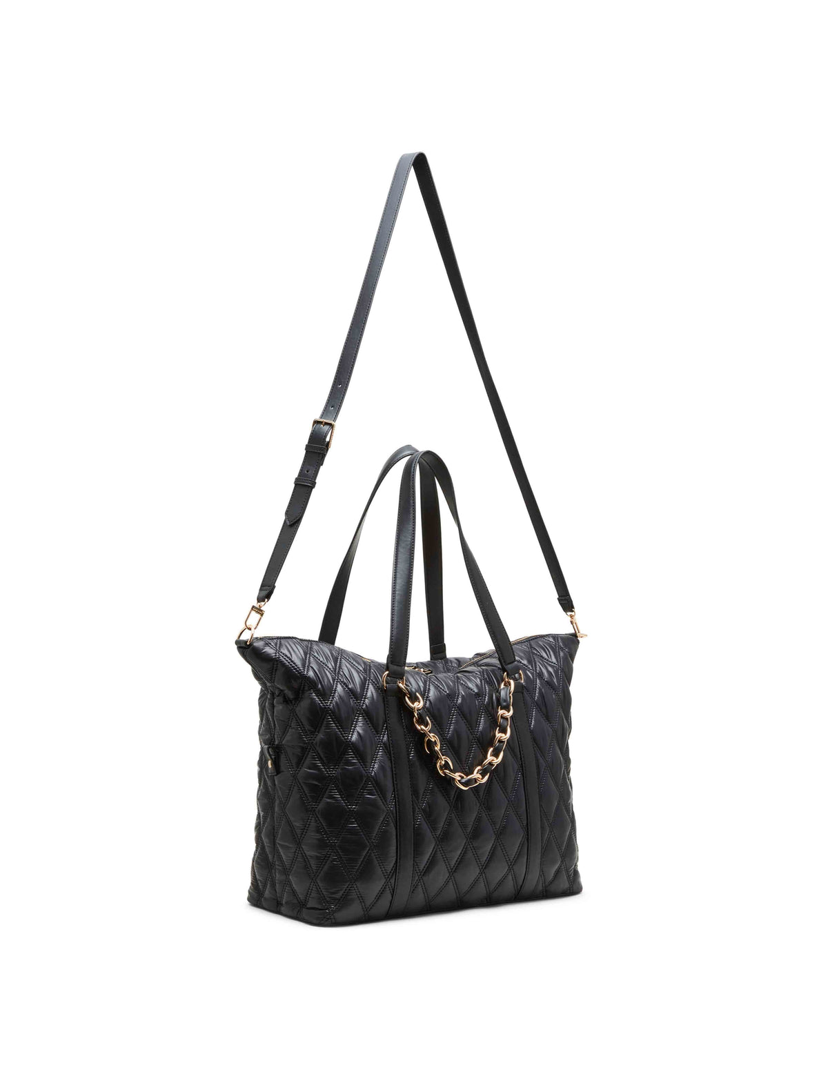 Anne Klein Quilt Leisure Tote &amp; Detachable Strap