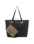 Anne Klein Black Work Tote With Pouch