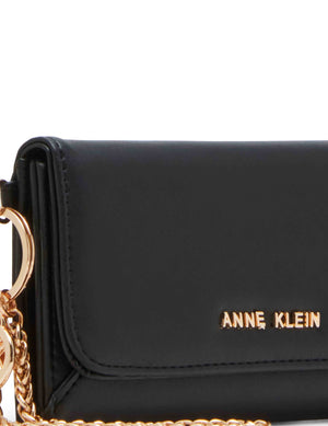 Anne Klein  EW Flap Wristlet With Branded Charms