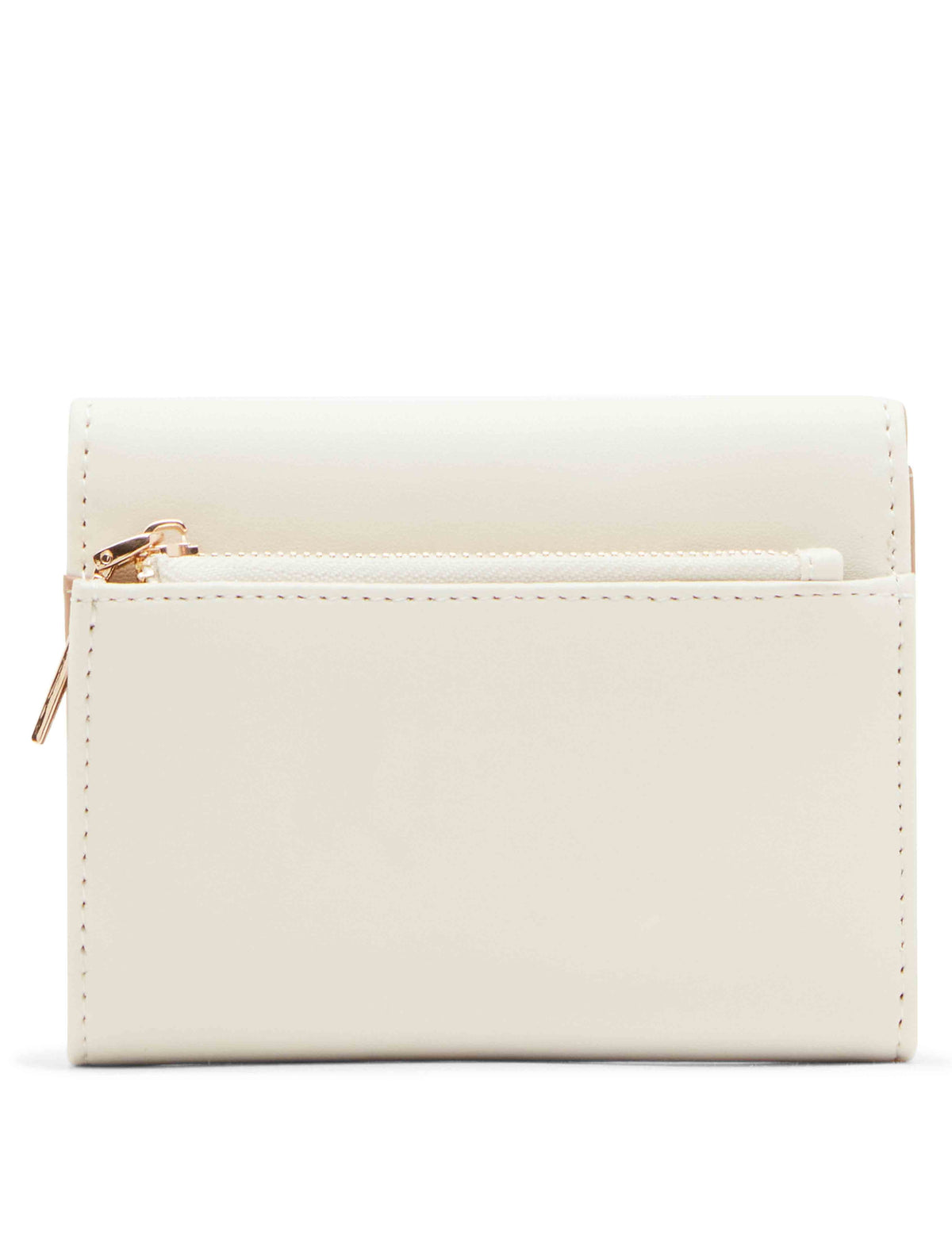 Anne Klein  Medium Flap Wallet With Enamel Turn Lock