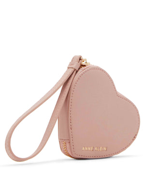 Anne Klein Valentines Day 3D Heart Zip Case