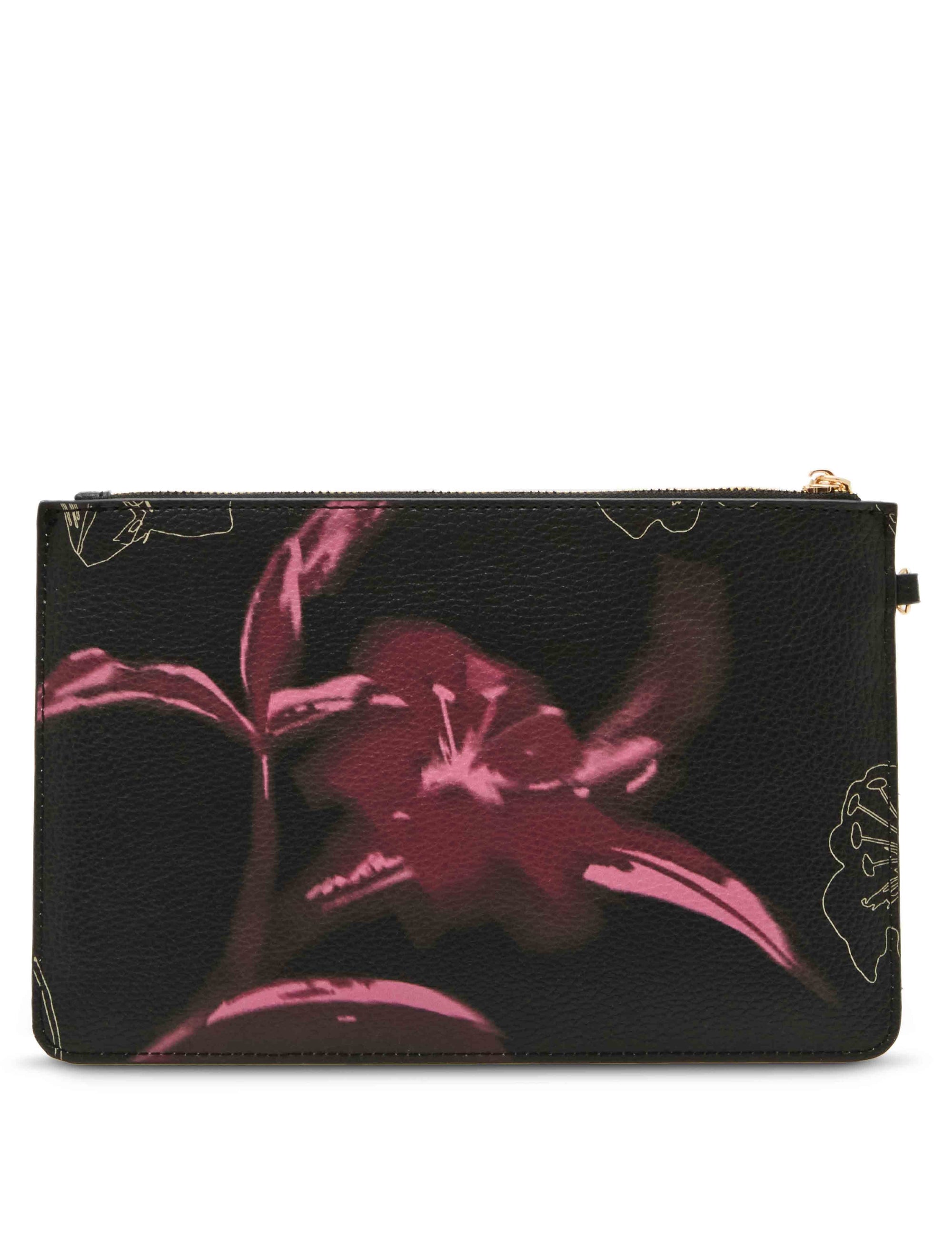 Anne Klein Floral Wristlet with Insert