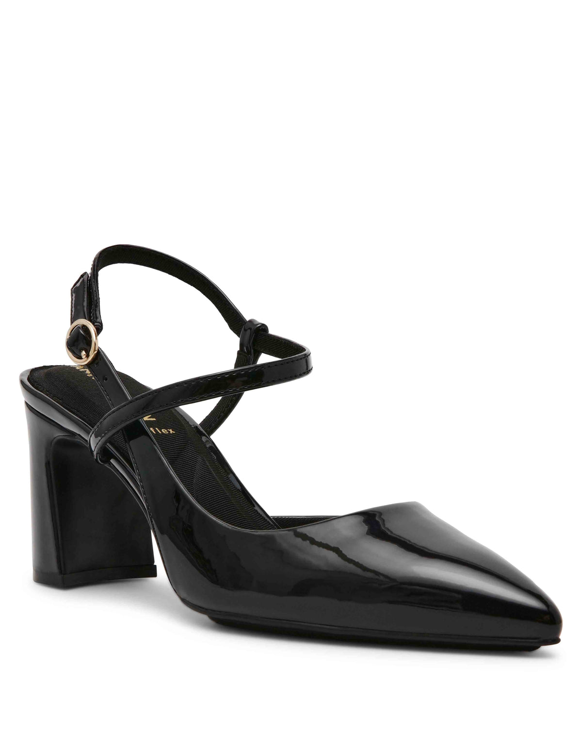 Anne Klein BLACK PATENT Bliss