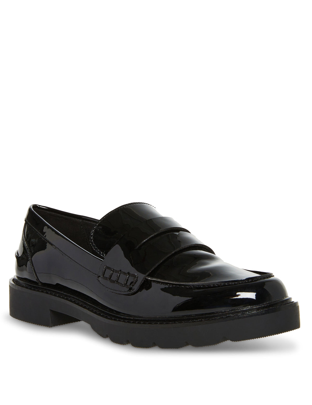 Anne Klein Black Patent Emmylou Loafer