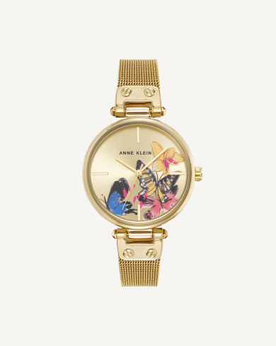 Delicate and distinctive, this watch captures the beauty of nature through an artistic, feminine design. Its sleek silhouette and elegant detailing make it an easy choice for elevating any outfit.