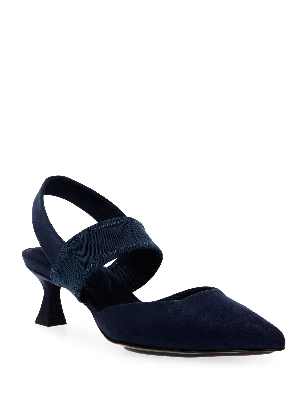 Anne Klein Navy Imani Kitten Heel- Sale