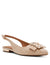 Anne Klein NATURAL RAFFIA Kenni Sling Back Flat