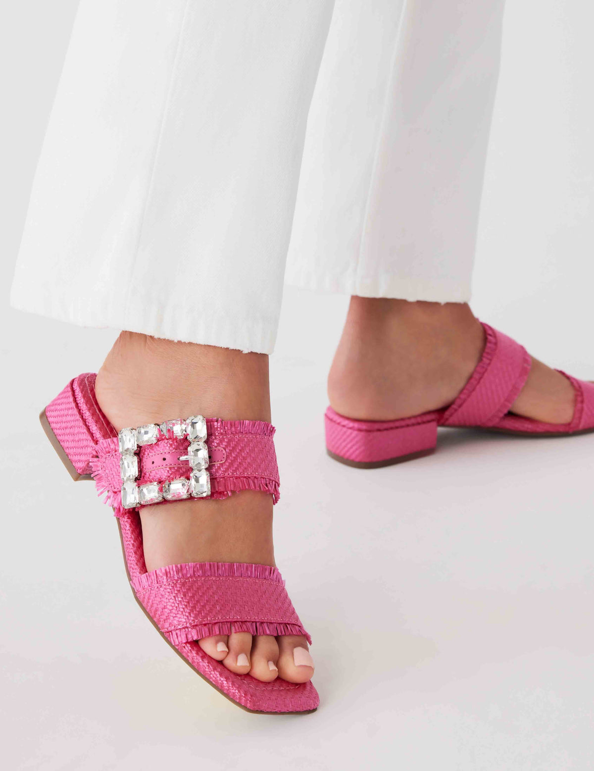 Anne Klein Lillie-Crystal Sandal