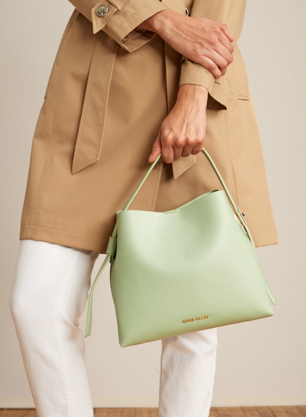 Buy the Anne Klein Shoulder Bag Red | GoodwillFinds