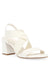 Anne Klein White Croc Ressa Dress Sandal- Sale