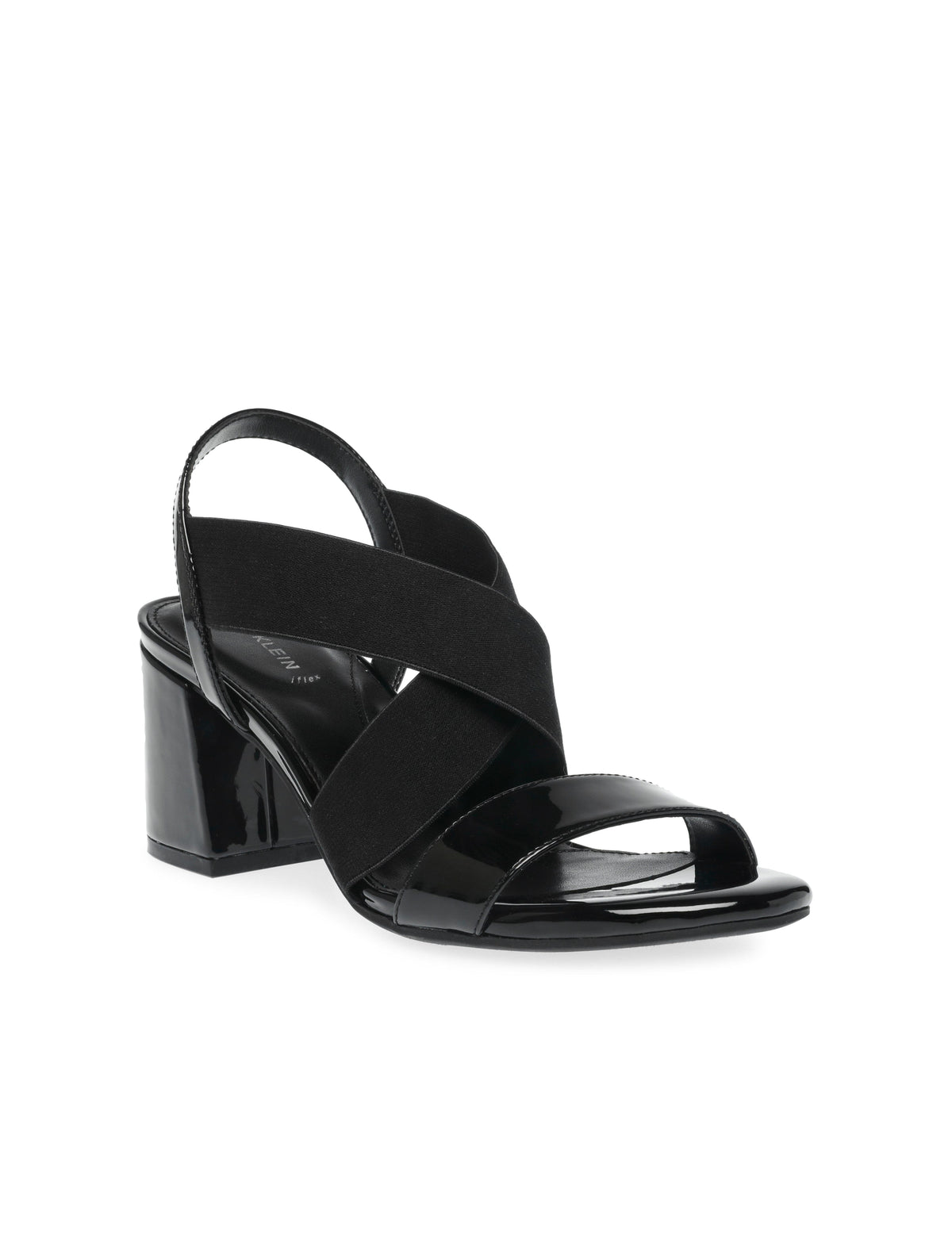 Anne Klein Black Ressa Block Heel- Sale