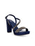 Anne Klein Navy Veil Dress Sandal- Sale