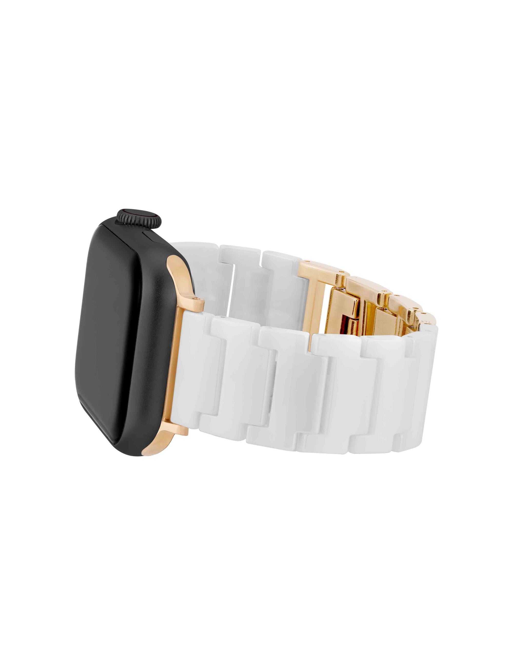 38/40/41mm and 42/44/45/49mm Two-Tone 18K Gold-Plated Bracelet Band for  Apple Watch® MS20GL285048 - MICHELE®