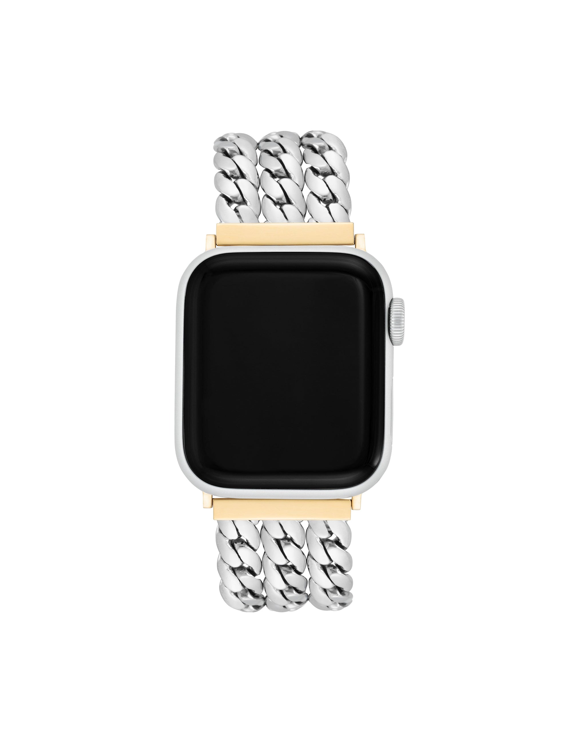 Anne Klein Two-Tone Multi Chain Link Band for Apple Watch®