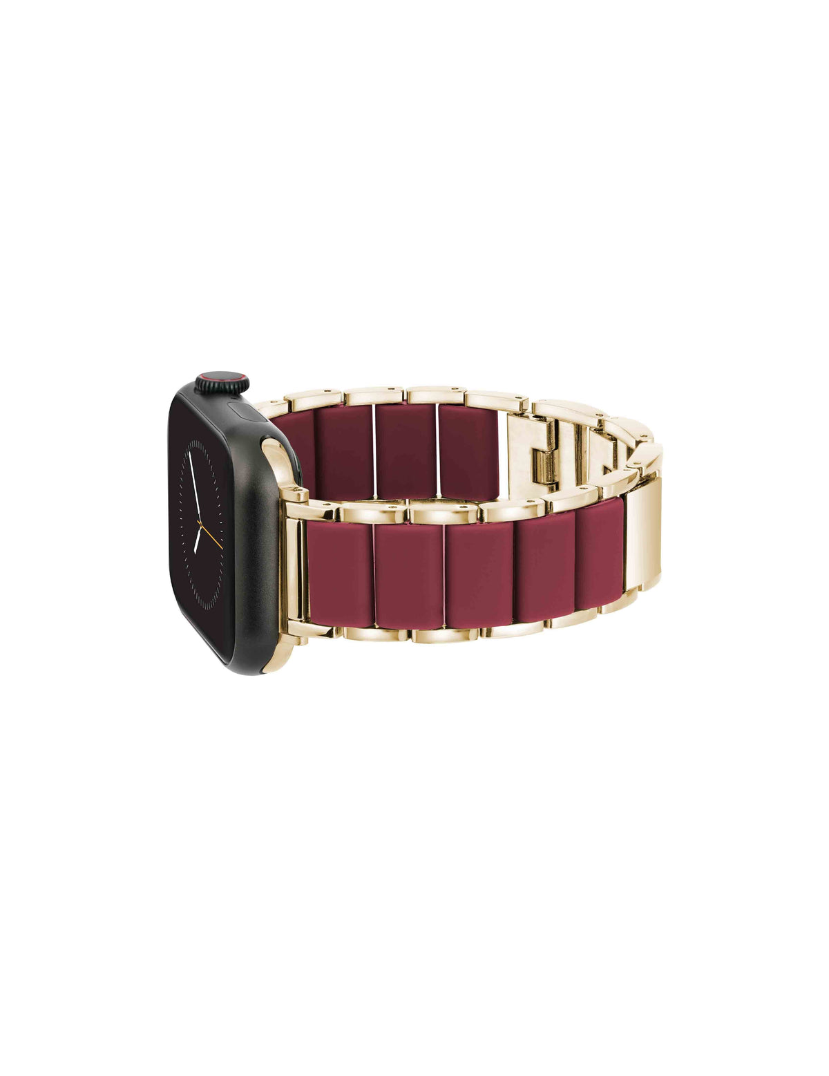 Anne Klein Rubberized Link Bracelet Band for Apple Watch®