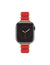 Anne Klein Red/Gold-Tone Rubberized Link Bracelet Band for Apple Watch®