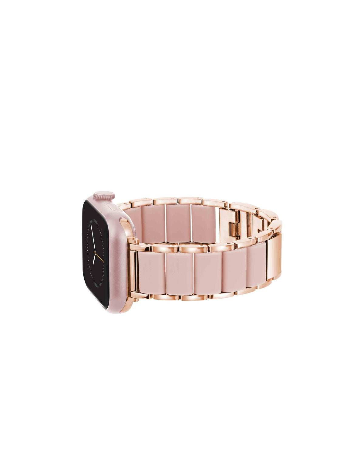 Anne Klein  Rubberized Link Bracelet Band for Apple Watch®