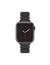 Anne Klein Black Rubberized Link Bracelet Band for Apple Watch®