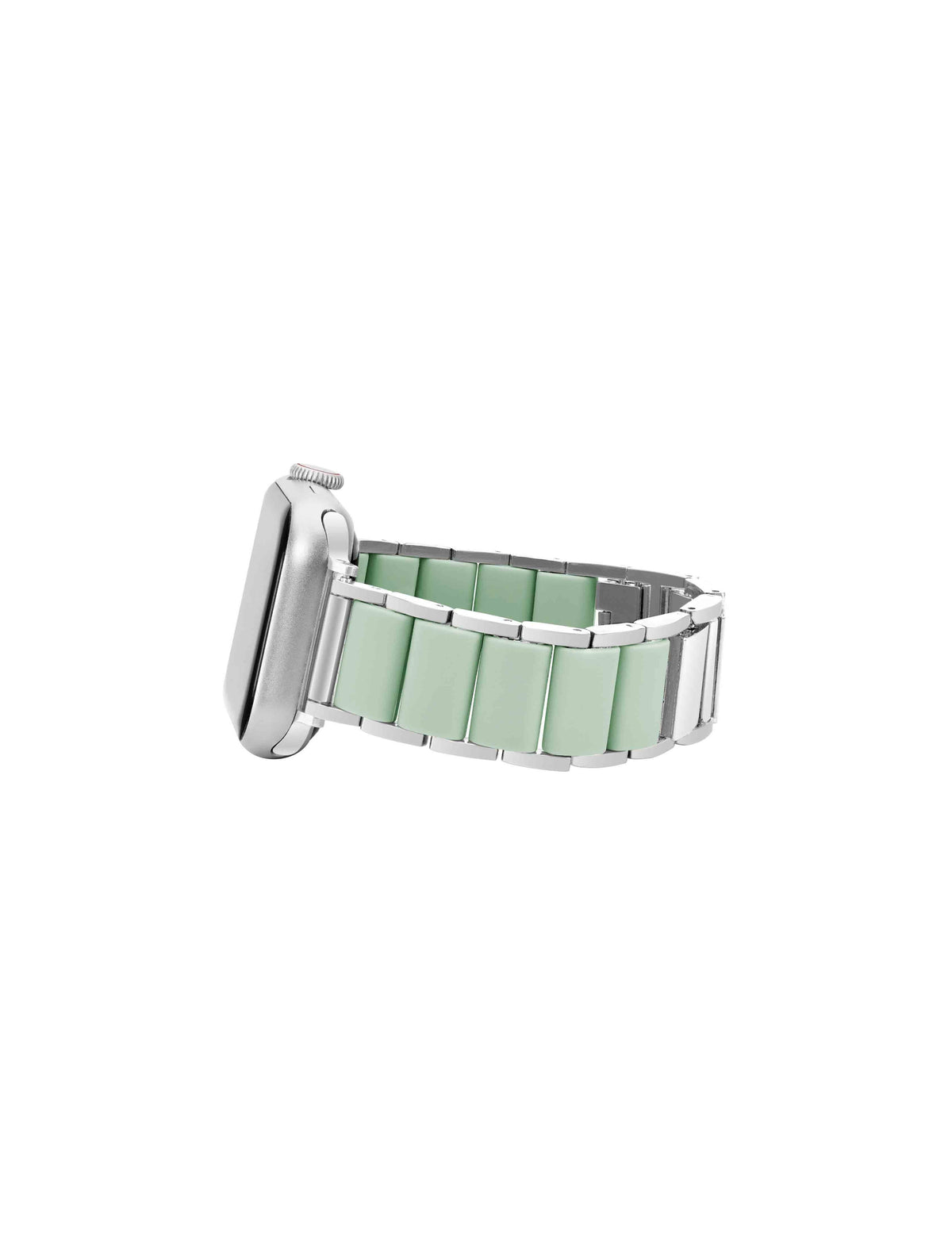 Anne Klein  Rubberized Link Bracelet Band for Apple Watch®