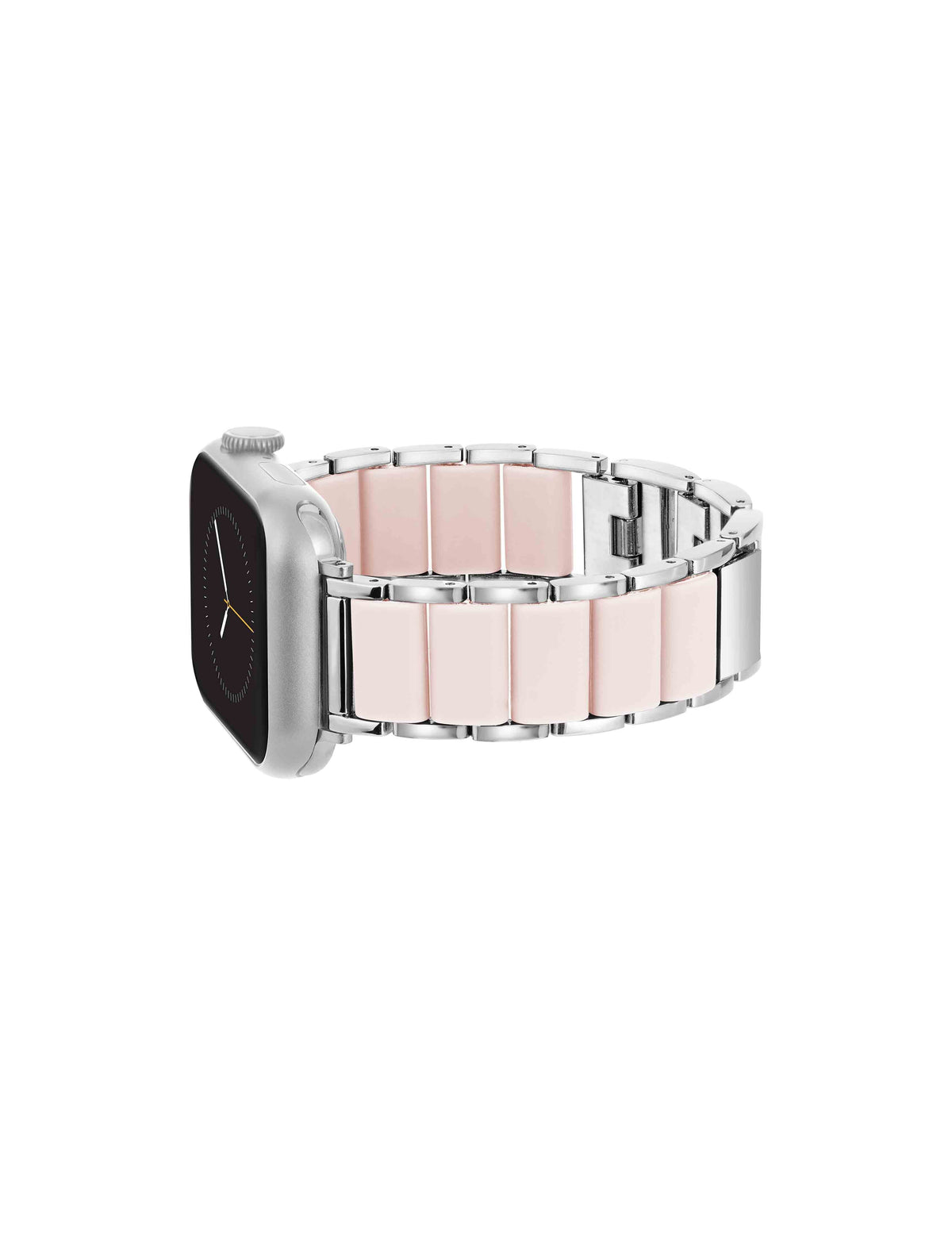 Anne Klein Rubberized Link Bracelet Band for Apple Watch®