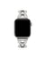 Anne Klein Silver-Tone Premium Crystal Round Link Bracelet  for Apple Watch®
