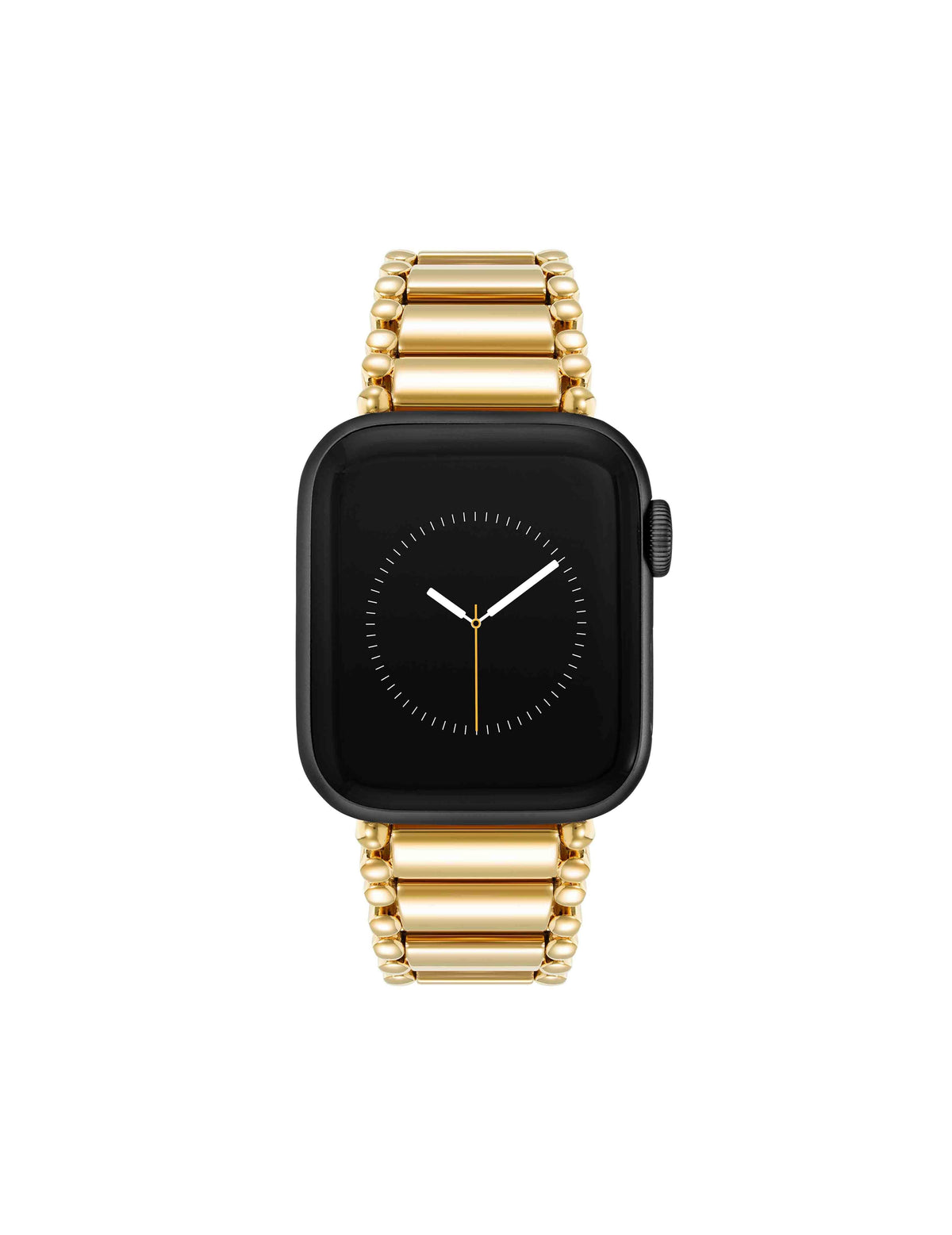 Anne Klein Gold-Tone Tapered Link Band for Apple Watch®