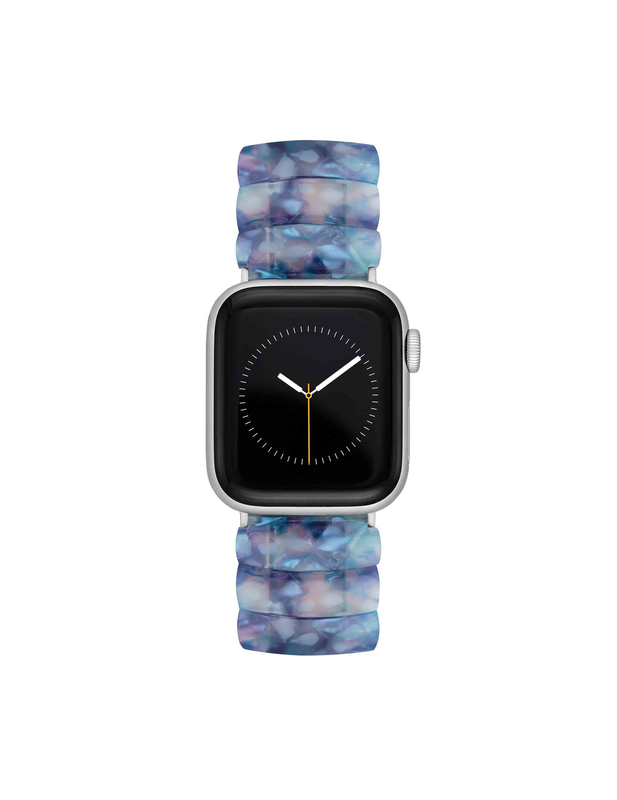 Anne Klein Blue/Silver-Tone Acetate Expansion Band for Apple Watch®