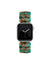 Anne Klein Green/Silver-Tone Acetate Expansion Band for Apple Watch®