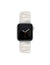Anne Klein Ivory/Silver-Tone Acetate Expansion Band for Apple Watch®