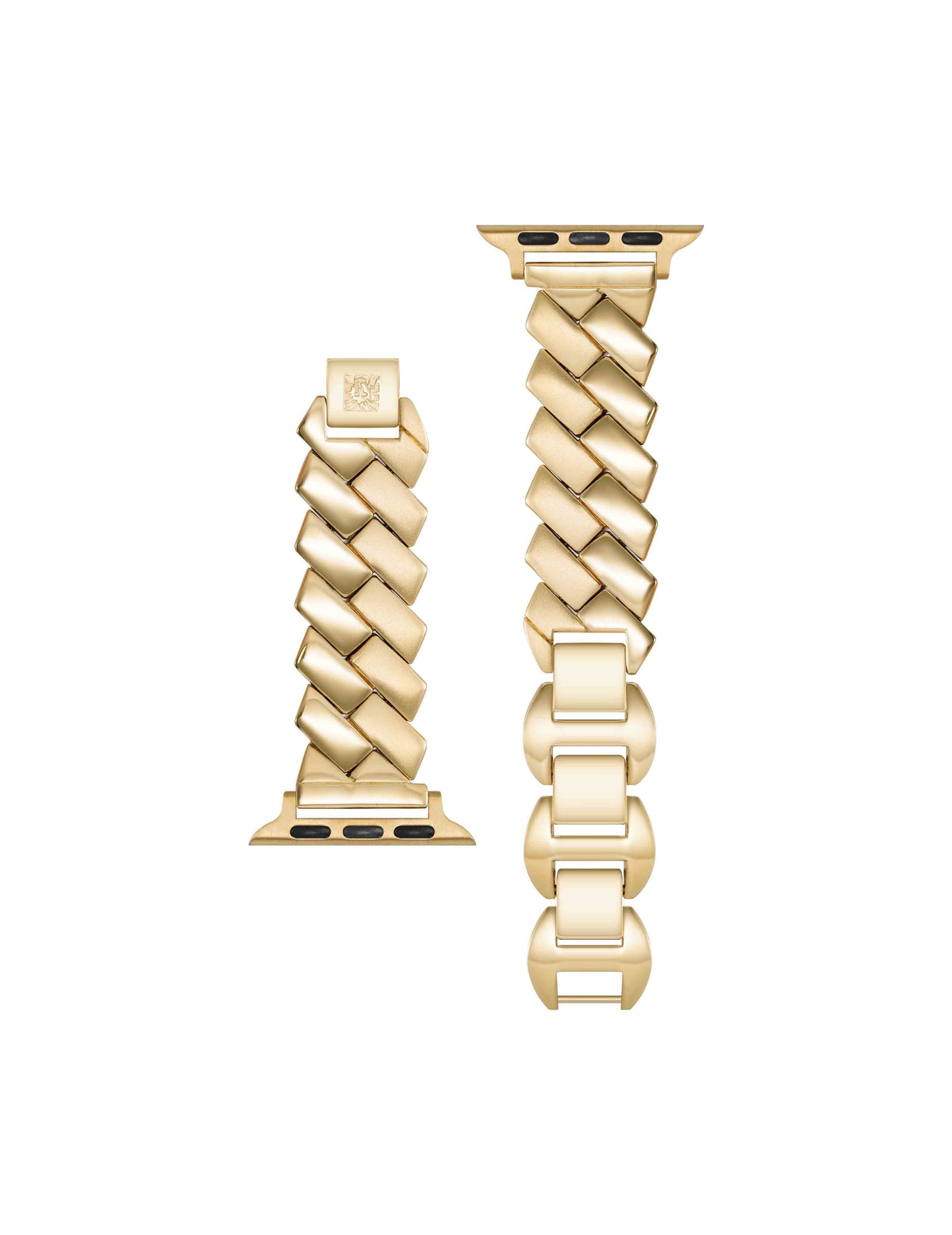 Anne Klein Metal Zig-Zag Bracelet Band for Apple Watch®