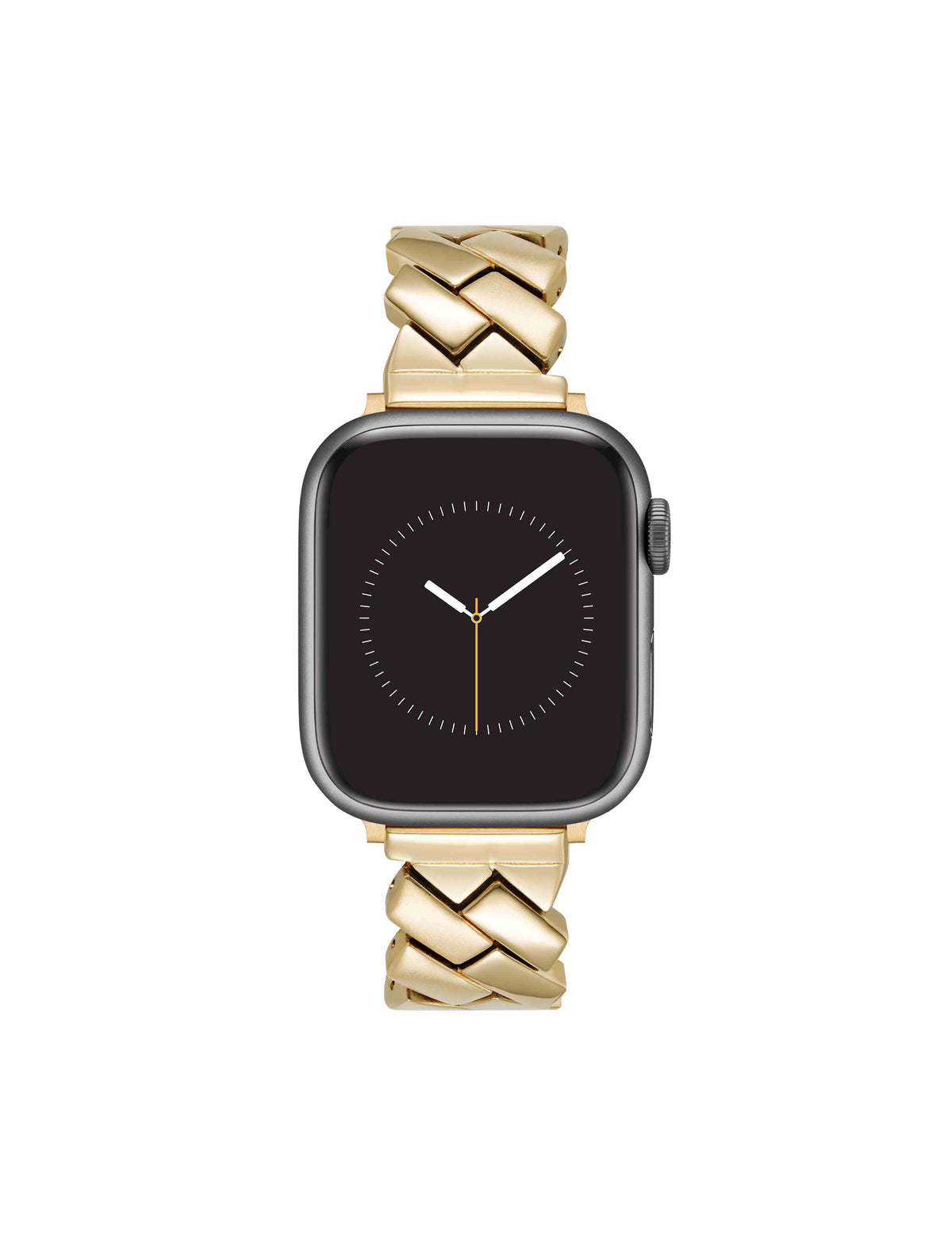 Anne Klein Gold-Tone Metal Zig-Zag Bracelet Band for Apple Watch®