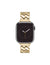 Anne Klein Gold-Tone Metal Zig-Zag Bracelet Band for Apple Watch®