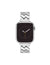 Anne Klein Silver-Tone Metal Zig-Zag Bracelet Band for Apple Watch®